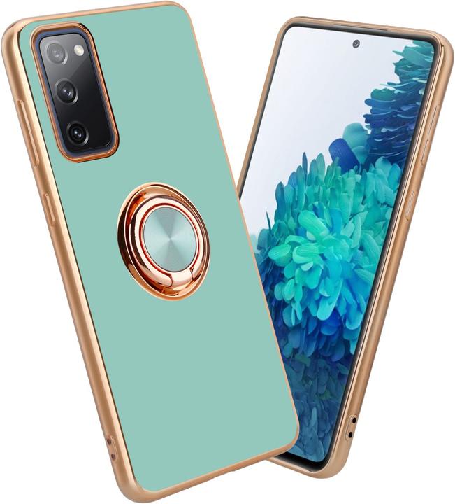 Cadorabo Housse pour Samsung Galaxy S20 FE en TPU avec protection pour appareil photo et anneau LM089 Style (Samsung Galaxy S20 FE)