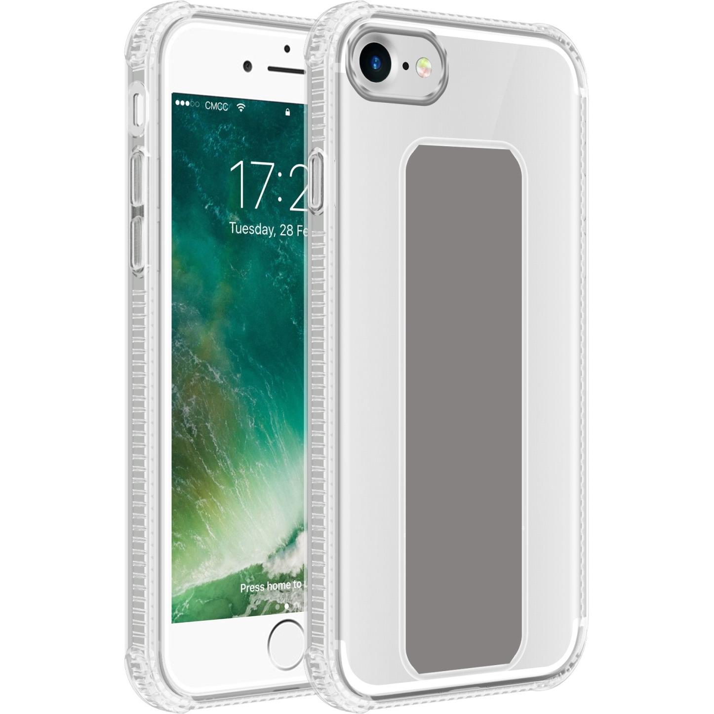 Cadorabo Hülle für Apple iPhone 7 / 7S / 8 / SE 2020 im TPU mit Halterung LM167 Style (Apple iPhone 7, Apple iPhone SE (...