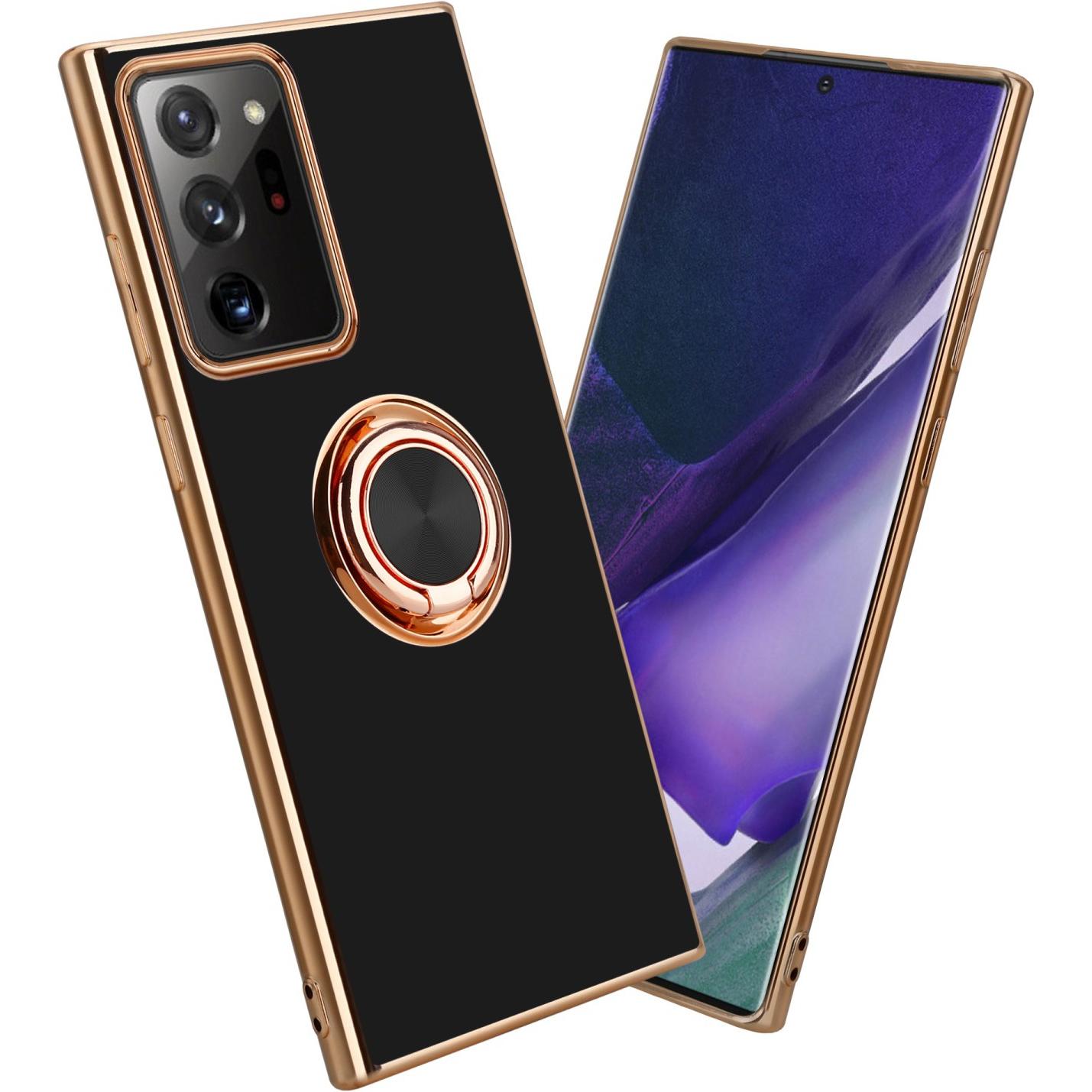 Cadorabo Hülle für Samsung Galaxy NOTE 20 ULTRA im TPU mit Kameraschutz und Ring LM089 Style (Samsung Galaxy Note 20 Ult...