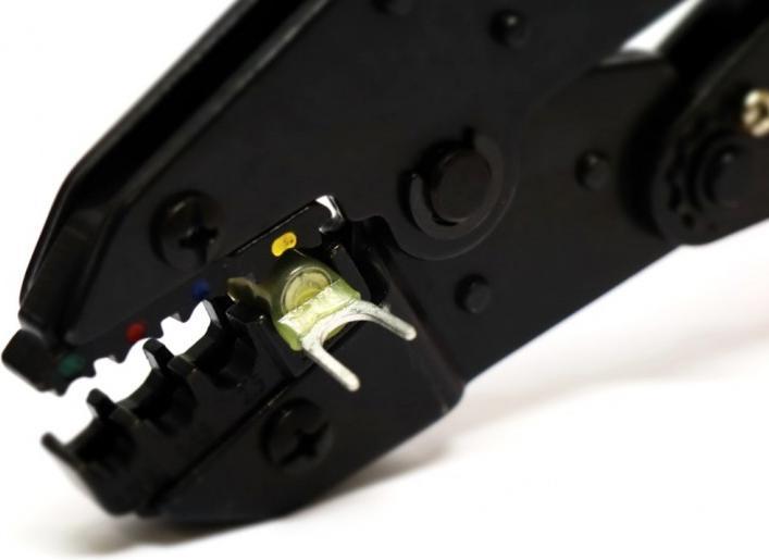 Produktbild EP Gabelkabelschuh WP 4.3-9.0 mm Gelb, 10 Stk.