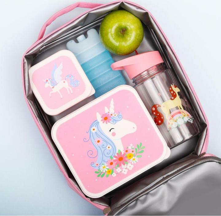 Image du produit A Little Lovely Company Sac isotherme Licorne CBUNPI09 Rose 240x290x90 mm