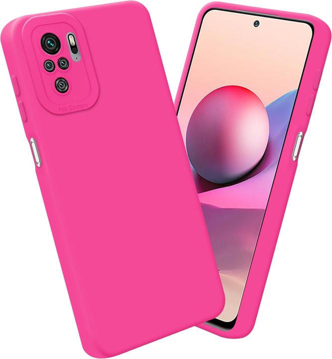 Actual product image Cadorabo Cover for Xiaomi RedMi NOTE 10 4G / RedMi NOTE 10S in TPU Fluid LM162 Style (Xiaomi Mi Note 10, Xiaomi Redmi Note 10S)