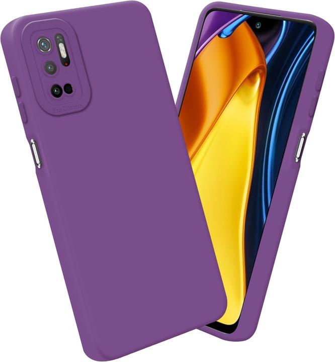 Actual product image Cadorabo Cover for Xiaomi RedMi NOTE 10 5G / POCO M3 PRO 5G in TPU Fluid LM162 Style (Xiaomi Poco M3 Pro 5G, Xiaomi Redmi Note 10 5G)