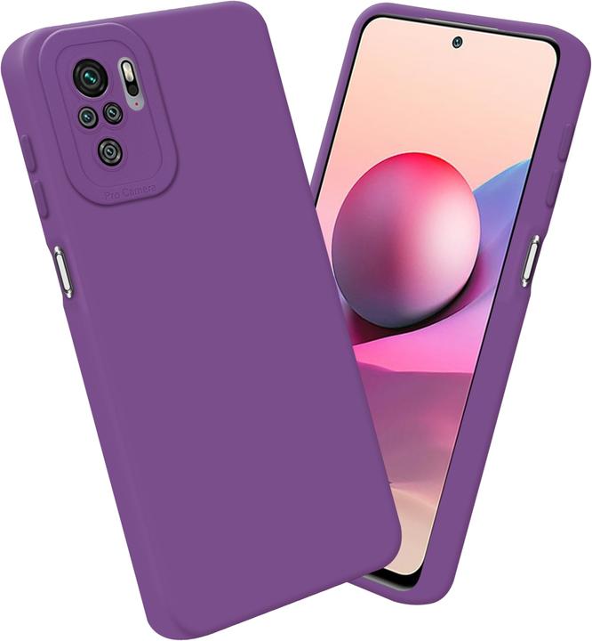 Actual product image Cadorabo Cover for Xiaomi RedMi NOTE 10 4G / RedMi NOTE 10S in TPU Fluid LM162 Style (Xiaomi Mi Note 10, Xiaomi Redmi Note 10S)