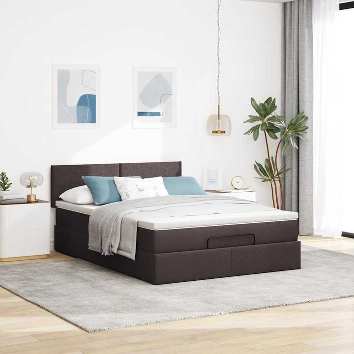 Produktbild vidaXL osmanischer Bettrahmen (140 x 190 cm)