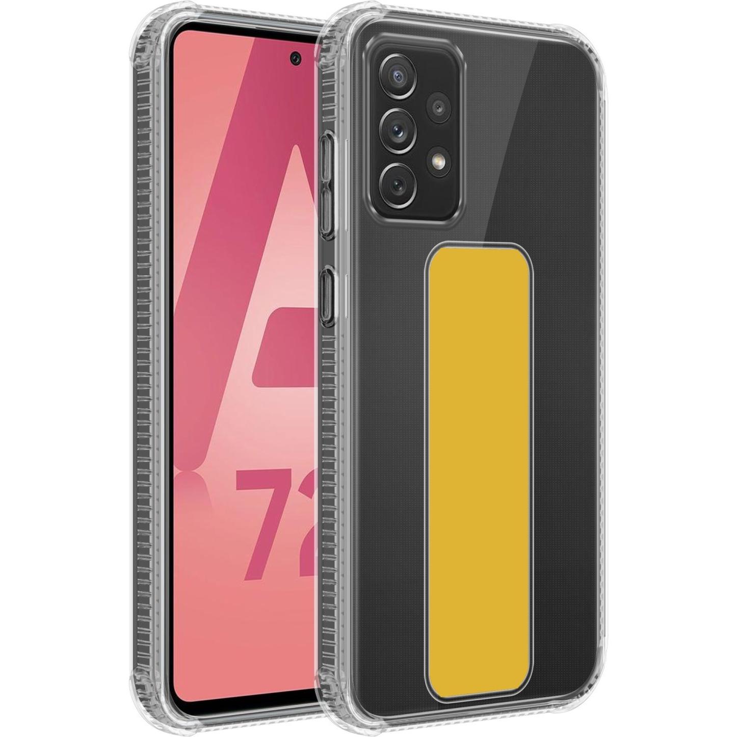 Cadorabo Hülle für Samsung Galaxy A72 4G / 5G im TPU mit Halterung LM167 Style (Samsung Galaxy A72, Samsung Galaxy A72 5...