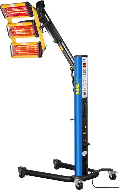 Produktbild MSW Lacktrockner Strahler Infrarotstrahler Heizstrahler Infrarot Lampe Auto 3300 W (3300 W)