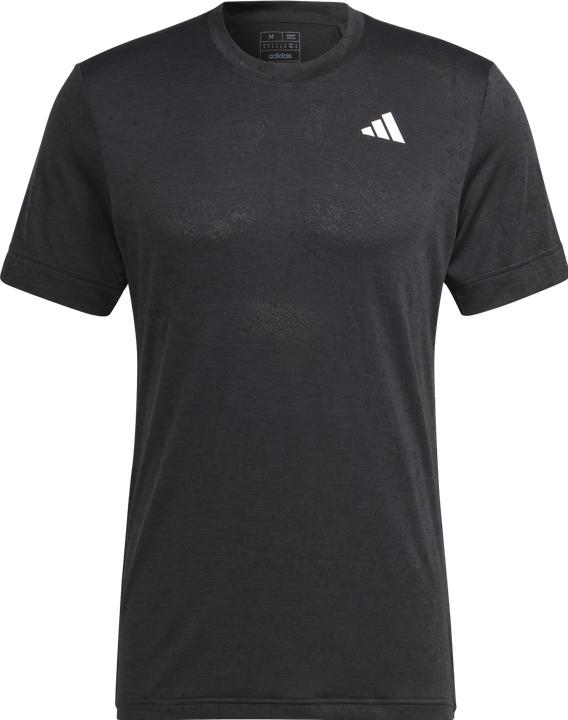 adidas Tennis FreeLift T-Shirt-Black (XL)