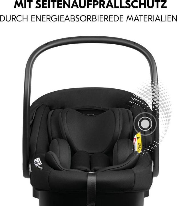 Actual product image Hauck Babyschale Drive N Care i-Size ab Geburt (Baby car seat, ECE R129/i-Size Standard)