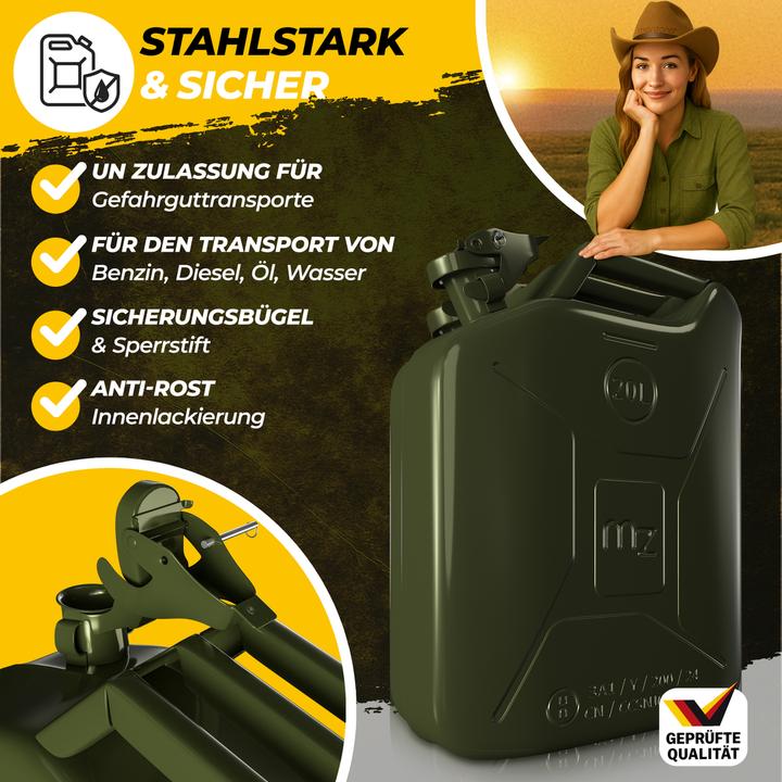 Actual product image Monzana Petrol can