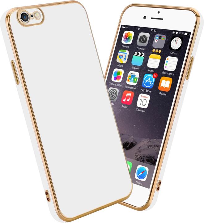 Image du produit Cadorabo Étui pour Apple iPhone 6 / 6S en TPU avec protection pour appareil photo LM130 Style (Apple iPhone 6)
