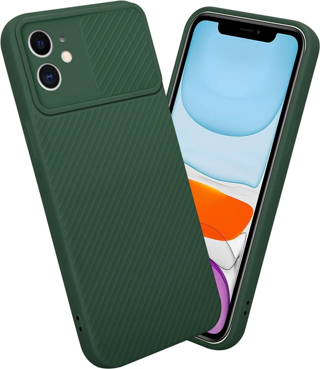 Produktbild Cadorabo Hülle für Apple iPhone 11 im TPU mit Kameraschutz LM009 Style (Apple iPhone 11)