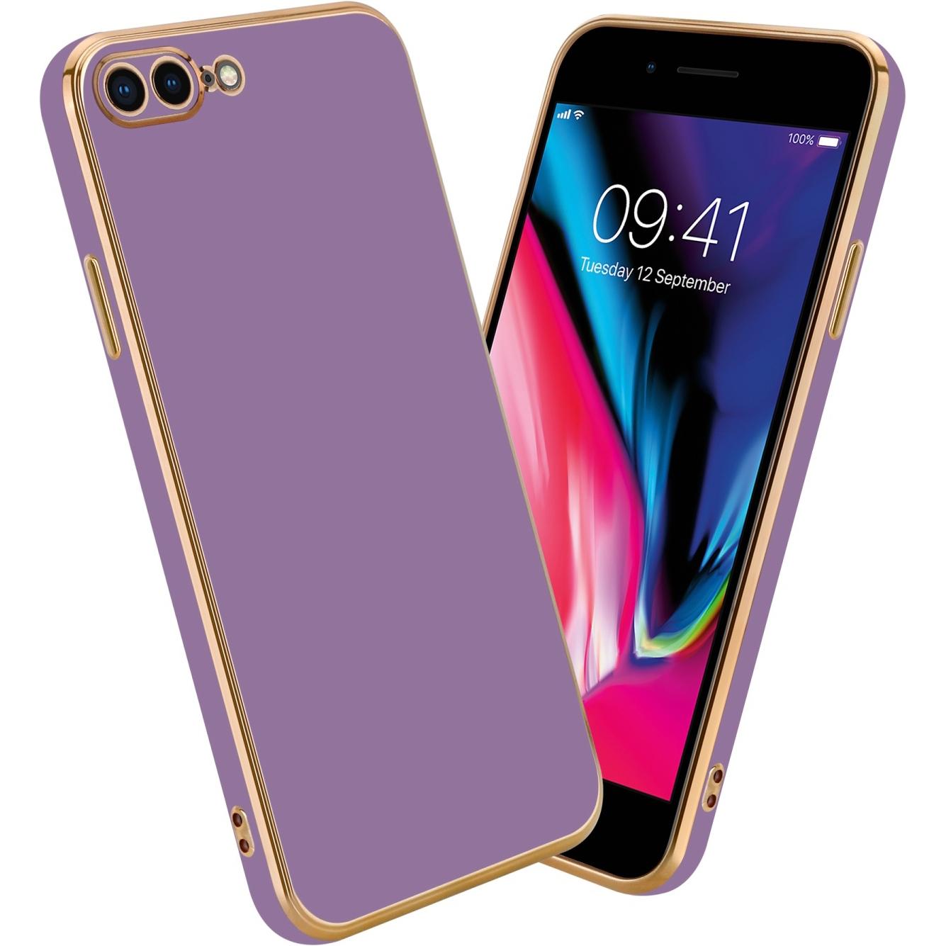 Cadorabo Hülle für Apple iPhone 7 PLUS / 7S PLUS / 8 PLUS im TPU mit Kameraschutz LM130 Style (Apple iPhone 7 Plus), Sma...