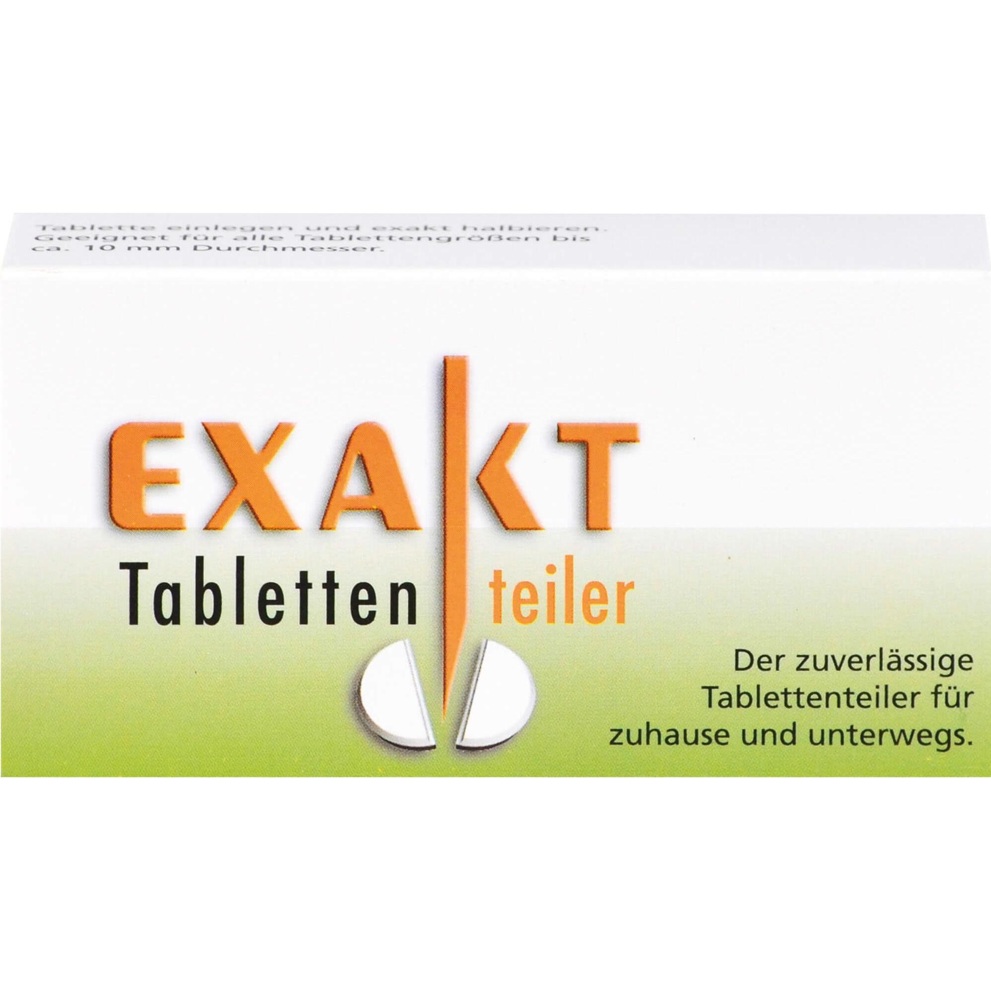Meda Pharma, Medikamentenbox, Exakt Tablettenteiler, 1 St. Gerät