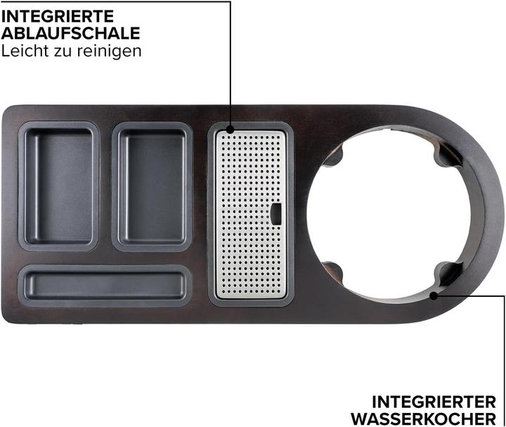 Produktbild Room05 Willkommenstablett aus dunklem Holz