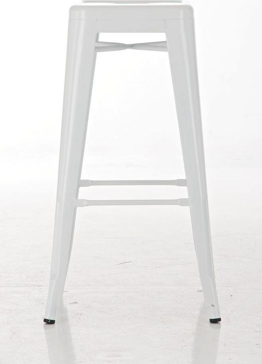 Actual product image CLP Joshua bar stool, white