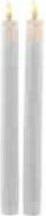 Produktbild Sirius LED-Stabkerzen Set Sille 2 Stück, Weiss (2x)