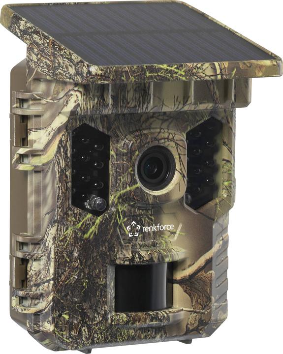 Renkforce RF-HC-800 Wildkamera 32 Megapixel WLAN, inkl. Solarladegerät mit Li-Io