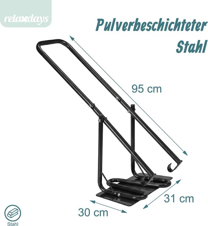 Actual product image Relaxdays Bin press