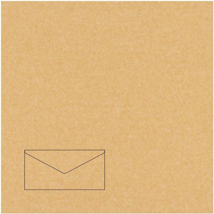 Actual product image Rico Design Couvert Paper Poetry Essentials DL Gold, 50 Stück (110 x 220 mm, 50x)
