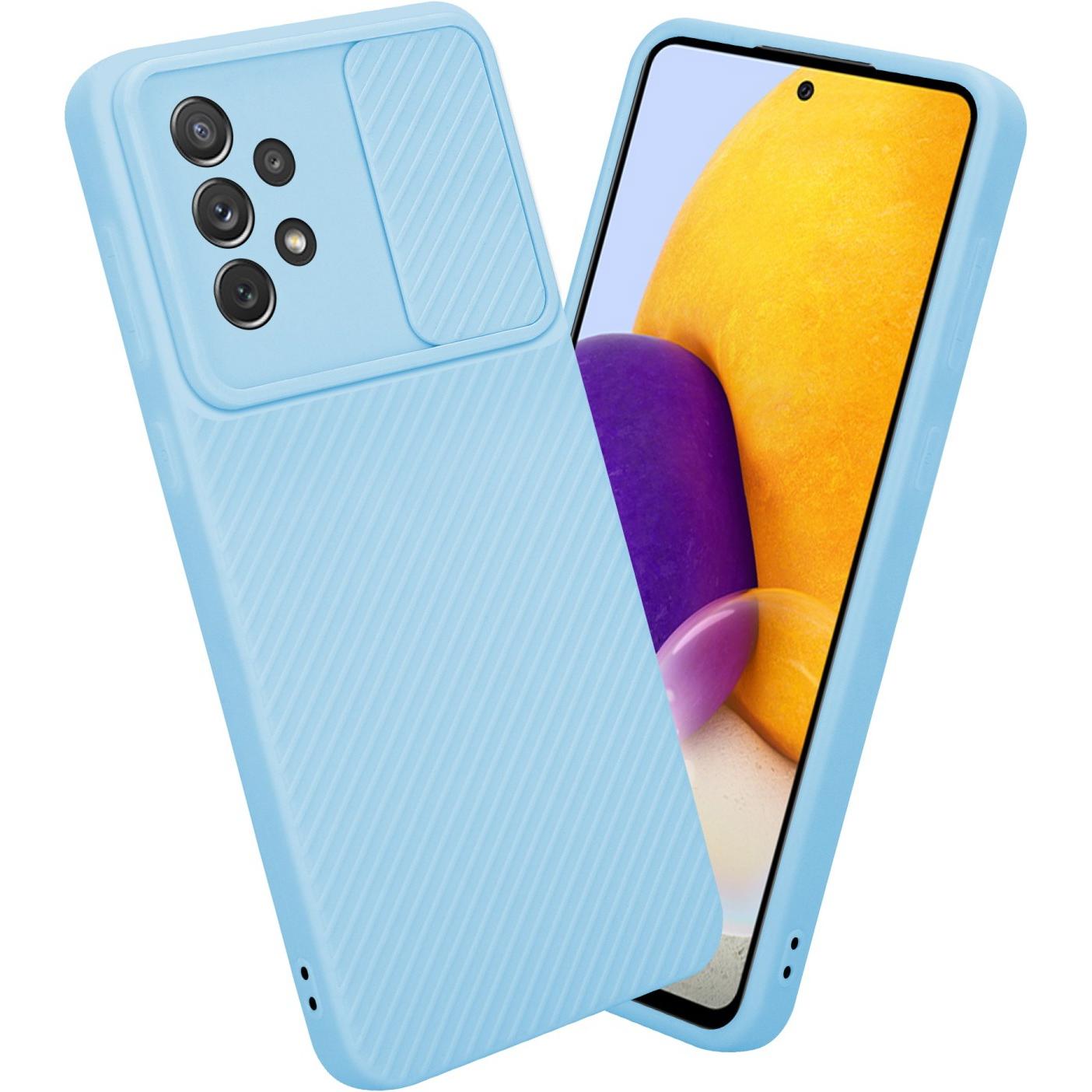 Thumbnail - Cadorabo Hülle für Samsung Galaxy A72 4G / 5G im TPU mit Kameraschutz LM009 Style (Samsung Galaxy A72), Smartphone Hülle...