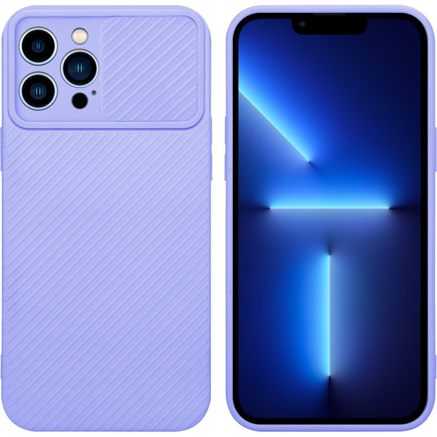Cadorabo Hülle für Apple iPhone 13 PRO MAX im TPU mit Kameraschutz LM009 Style (Apple iPhone 13 Pro Max), Smartphone Hül...