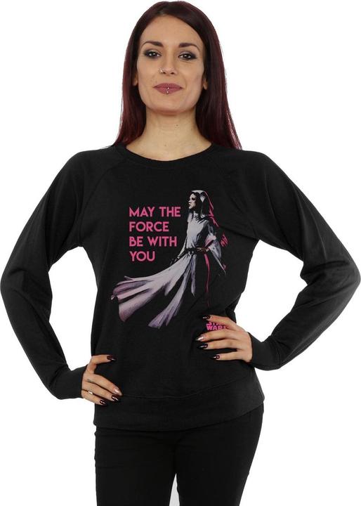 Actual product image Star Wars Womens/Ladies Princess Leia Force Sweatshirt (S)