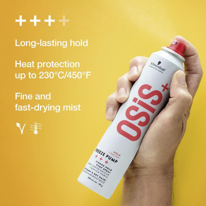 Actual product image Schwarzkopf Osis - Freeze Pump (200 ml)