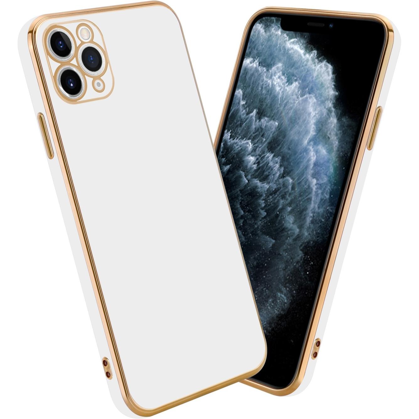 Cadorabo Hülle für Apple iPhone 12 PRO MAX im TPU mit Kameraschutz LM130 Style (Apple iPhone 12 Pro Max), Smartphone Hül...