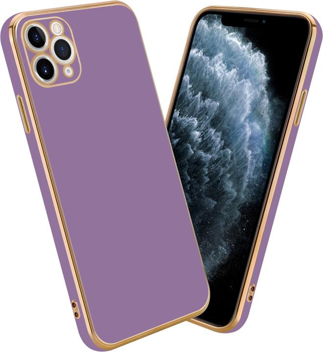 Glossy purple - gold