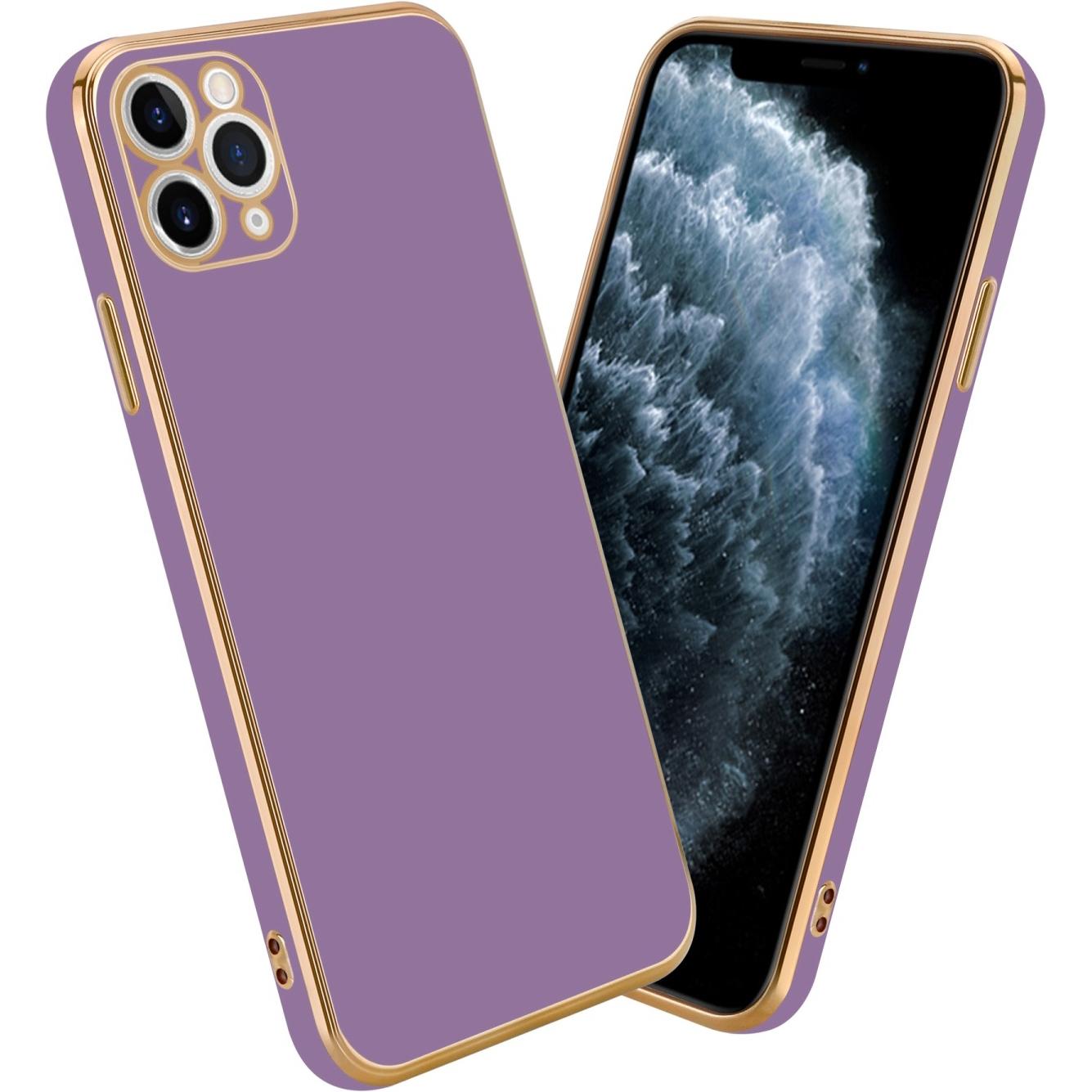 Cadorabo Hülle für Apple iPhone 12 PRO MAX im TPU mit Kameraschutz LM130 Style (Apple iPhone 12 Pro Max), Smartphone Hül...