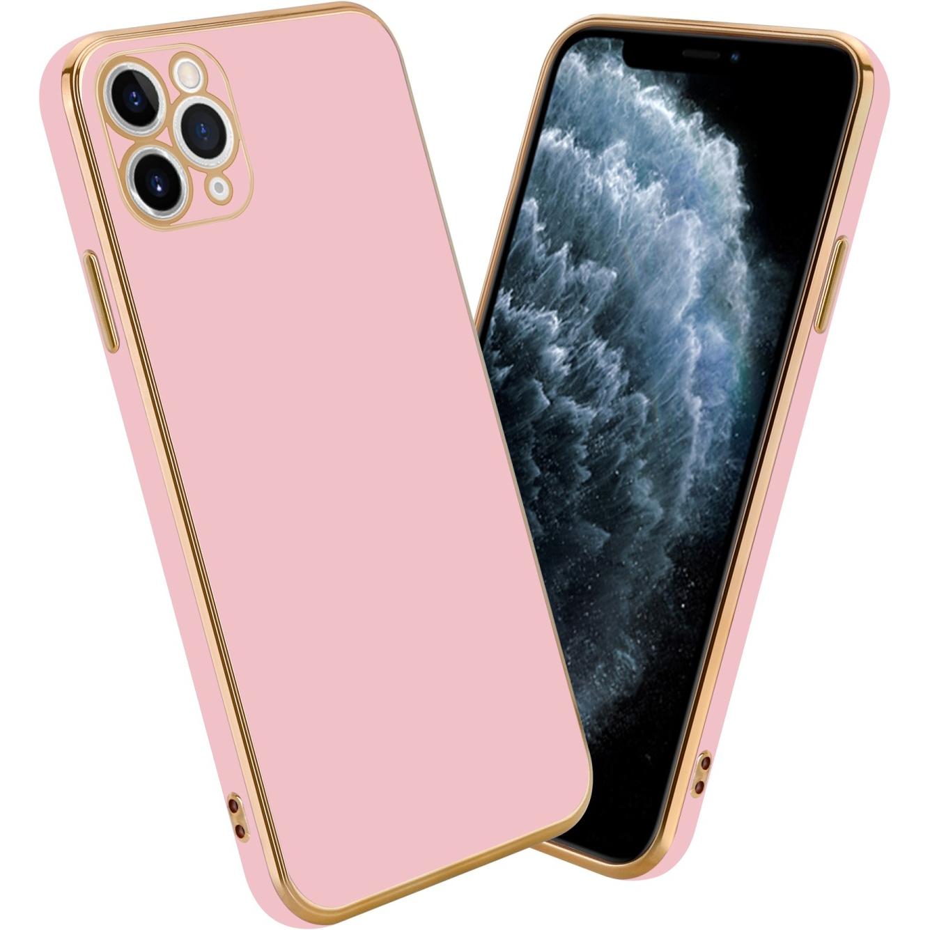 Cadorabo Hülle für Apple iPhone 12 PRO MAX im TPU mit Kameraschutz LM130 Style (Apple iPhone 12 Pro Max), Smartphone Hül...