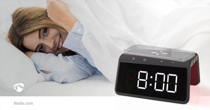 Actual product image Nedis Alarm clock -Wireless charger