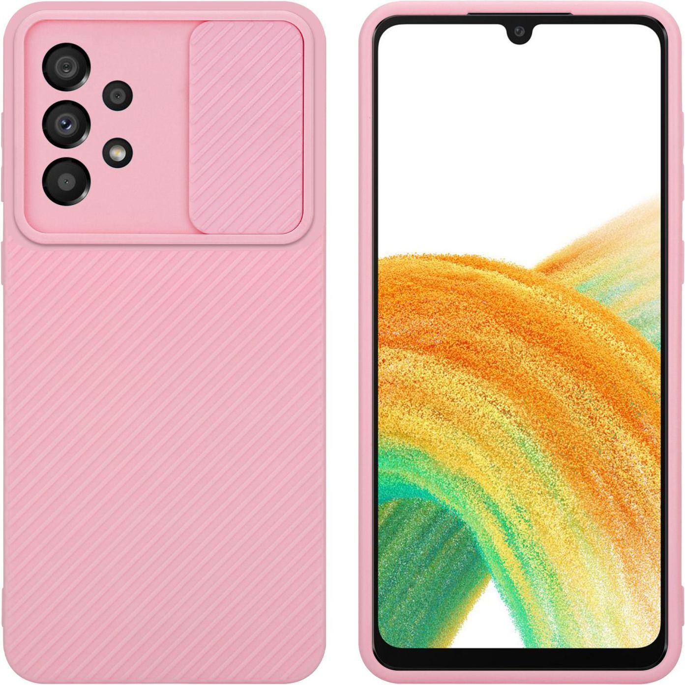 Cadorabo Hülle (Samsung Galaxy A33 5G), Smartphone Hülle, Rosa