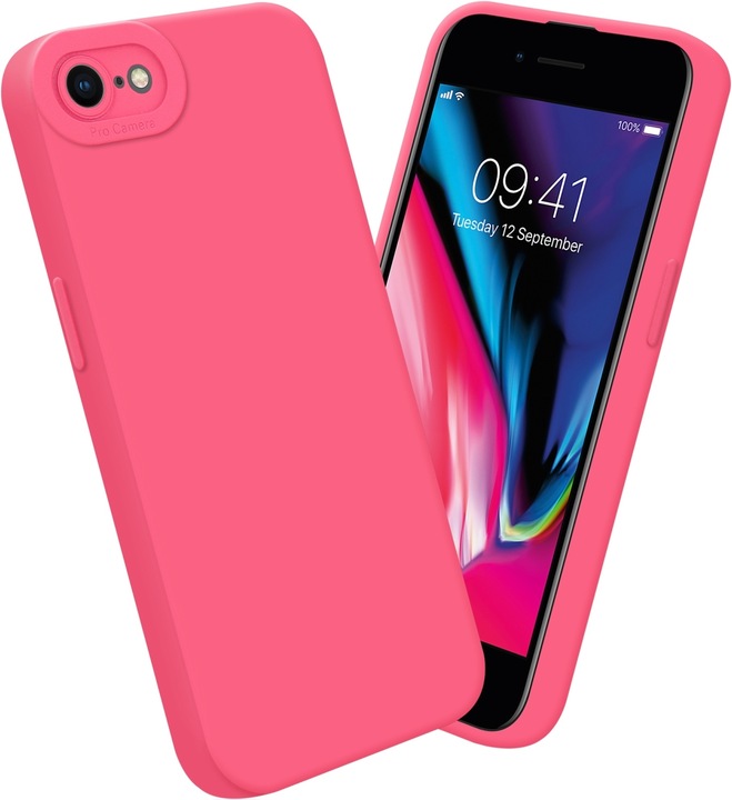 Actual product image Cadorabo Case for Apple iPhone 7 / 7S / 8 / SE 2020 in TPU Fluid LM162 Style (Apple iPhone 7, Apple iPhone SE (2nd Gen))