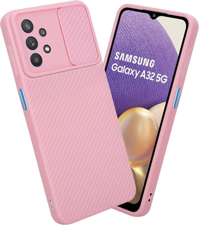 Actual product image Cadorabo Case for Samsung Galaxy A32 5G in TPU with camera protection LM009 Style (Samsung Galaxy A32 5G)
