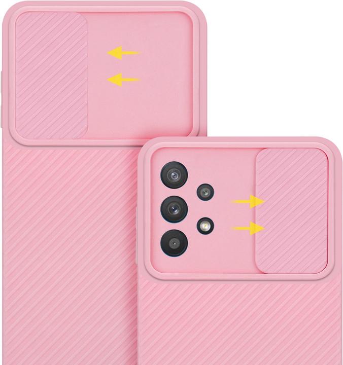 Actual product image Cadorabo Case for Samsung Galaxy A32 5G in TPU with camera protection LM009 Style (Samsung Galaxy A32 5G)