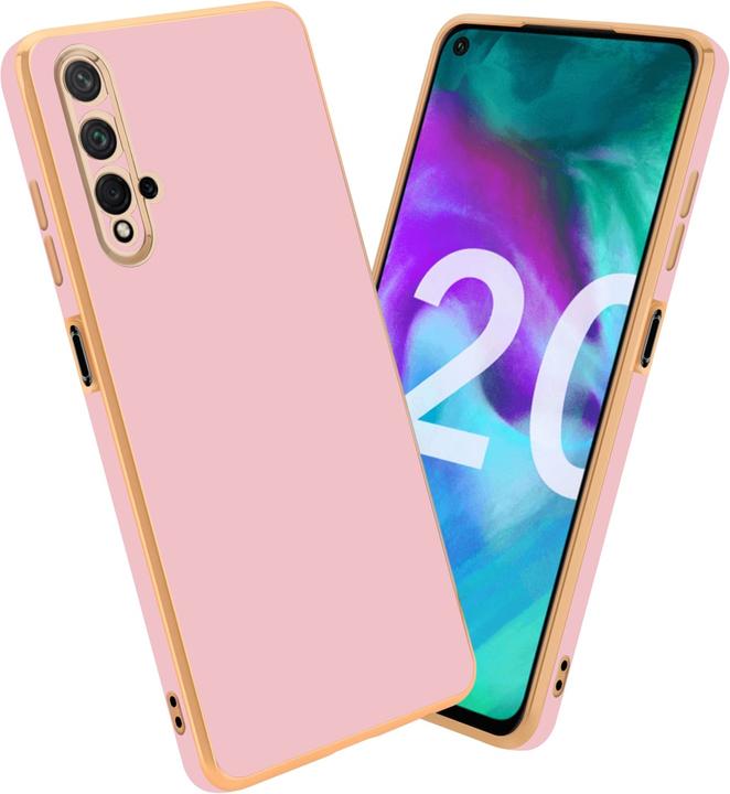 Produktbild Cadorabo Hülle für Honor 20 / 20S / Huawei NOVA 5T im TPU mit Kameraschutz LM130 Style (Huawei Nova 5T, TCL 20S, LG K20)