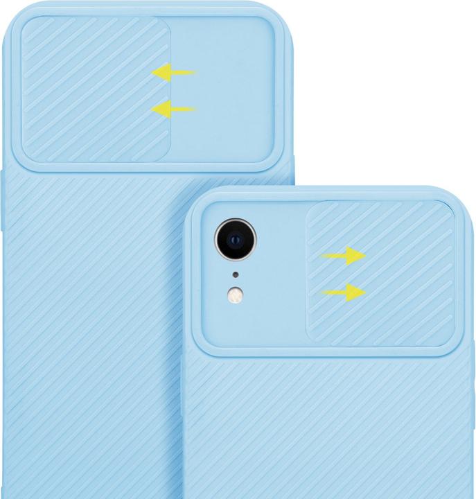 Actual product image Cadorabo Case for Apple iPhone XR in TPU with camera protection LM009 Style (Apple iPhone XR)