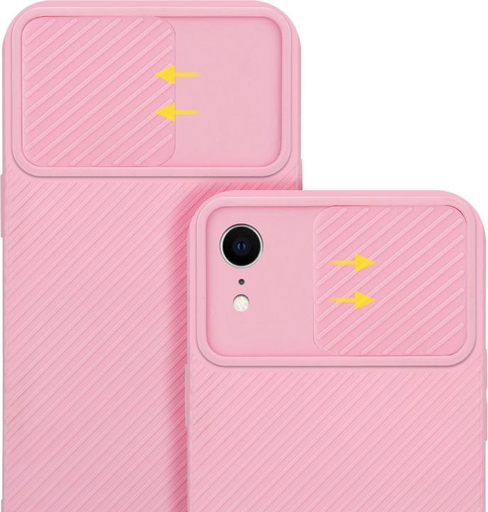 Actual product image Cadorabo Case for Apple iPhone XR in TPU with camera protection LM009 Style (Apple iPhone XR)