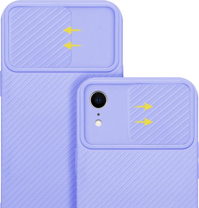 Actual product image Cadorabo Case for Apple iPhone XR in TPU with camera protection LM009 Style (Apple iPhone XR)