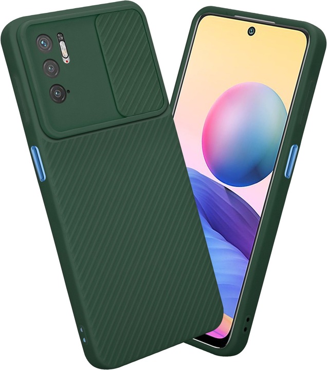 Actual product image Cadorabo Case for Xiaomi RedMi NOTE 10 5G / POCO M3 PRO 5G in TPU with camera protection LM009 Style (Xiaomi Poco M3 Pro 5G, Xiaomi Redmi Note 10 5G)