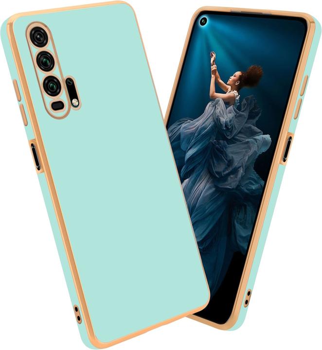 Glossy Mint Green - Gold