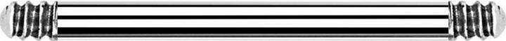 Produktbild Star Piercing Micro Barbell-Stab silber (Chirurgenstahl 316Lohne Messing, MessingKupfer)