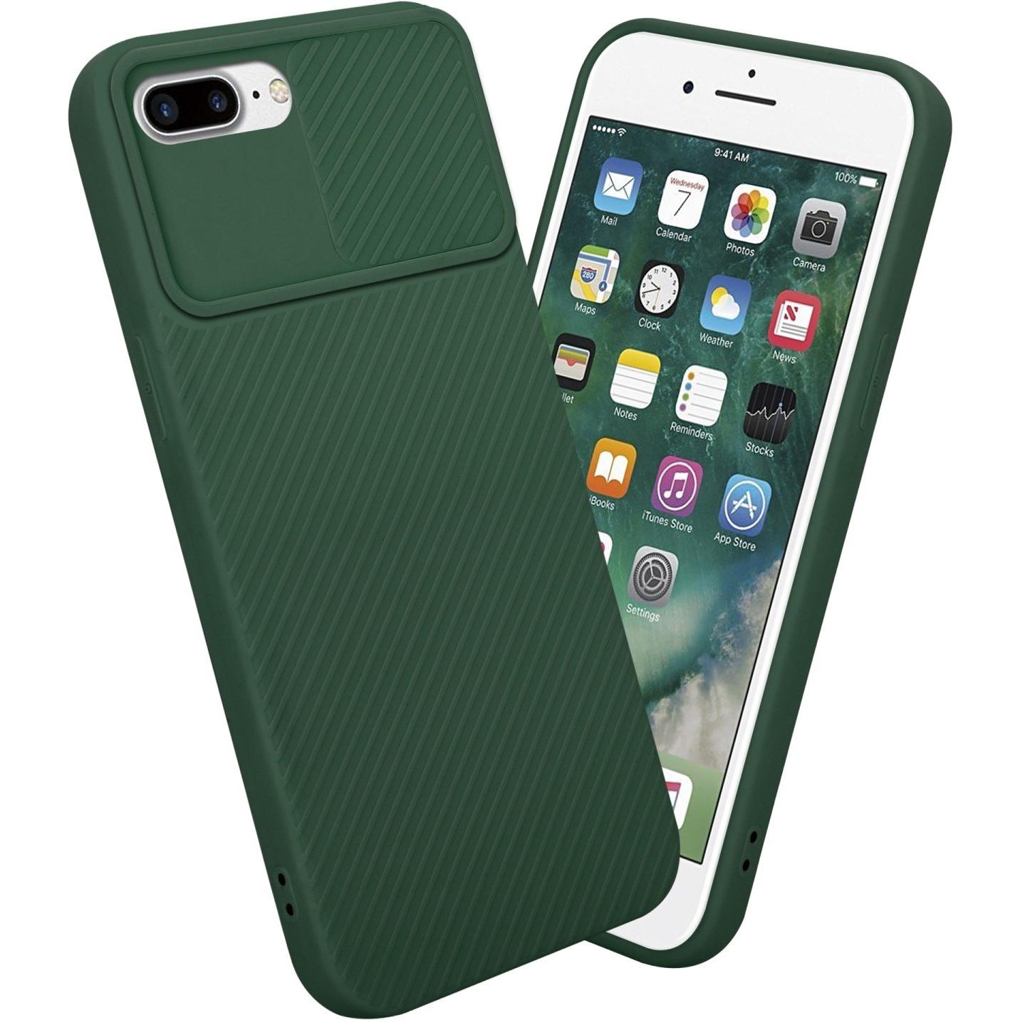 Thumbnail - Cadorabo Hülle für Apple iPhone 7 PLUS / 7S PLUS / 8 PLUS im TPU mit Kameraschutz LM009 Style (Apple iPhone 7 Plus), Sma...