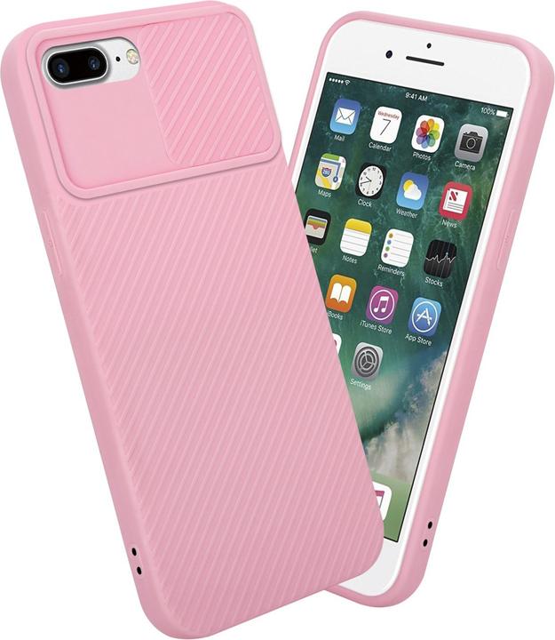 Actual product image Cadorabo Case for Apple iPhone 7 PLUS / 7S PLUS / 8 PLUS in TPU with camera protection LM009 Style (Apple iPhone 7 Plus, Apple iPhone 7s Plus)