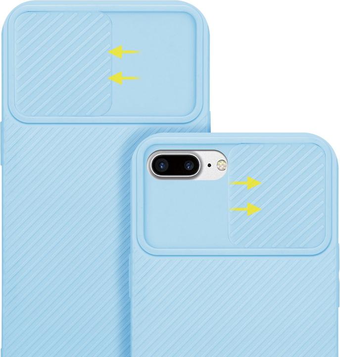 Actual product image Cadorabo Case for Apple iPhone 7 PLUS / 7S PLUS / 8 PLUS in TPU with camera protection LM009 Style (Apple iPhone 7 Plus, Apple iPhone 7s Plus)
