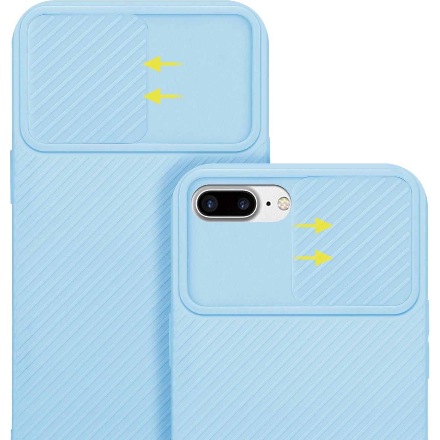 Thumbnail - Cadorabo Hülle für Apple iPhone 7 PLUS / 7S PLUS / 8 PLUS im TPU mit Kameraschutz LM009 Style (Apple iPhone 7 Plus), Sma...