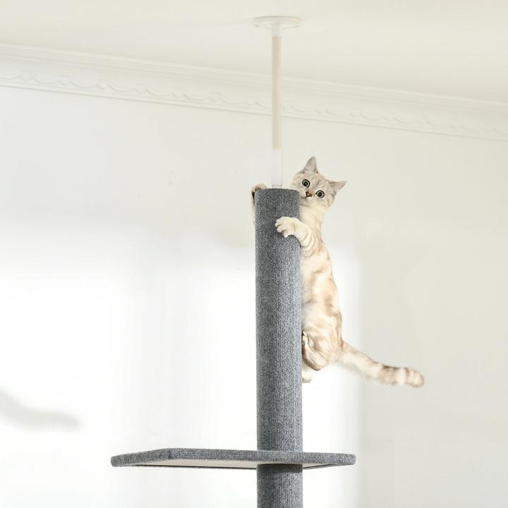 Actual product image PawHut Scratching post (228 cm, Grey)