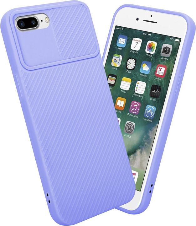 Actual product image Cadorabo Case for Apple iPhone 7 PLUS / 7S PLUS / 8 PLUS in TPU with camera protection LM009 Style (Apple iPhone 7 Plus, Apple iPhone 7s Plus)